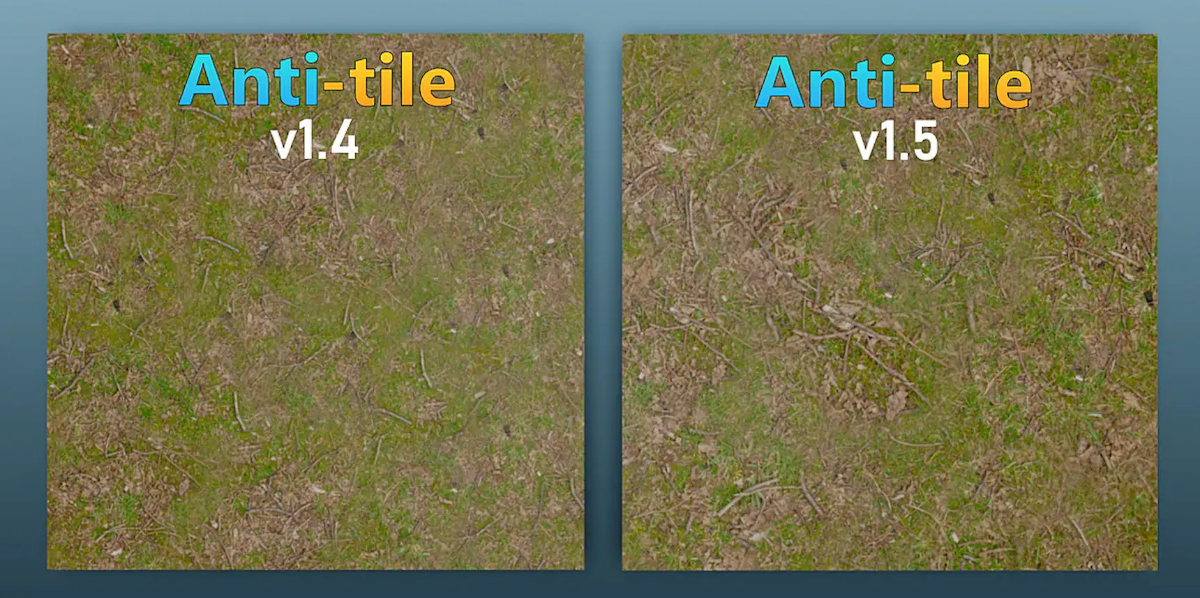 Blender插件-一键创建无缝纹理工具 Anti-Tile V1.71