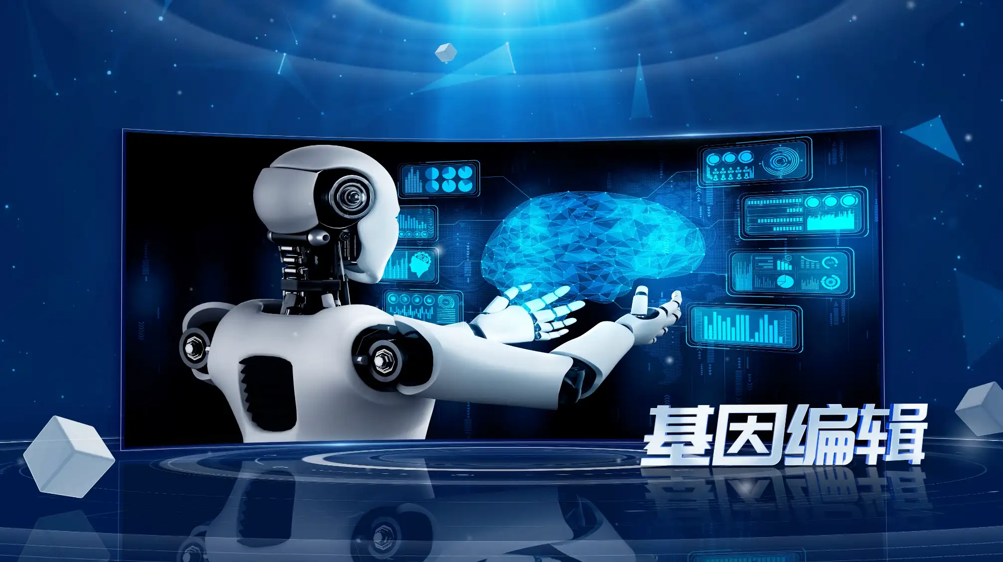 科技宽屏图片图文展示