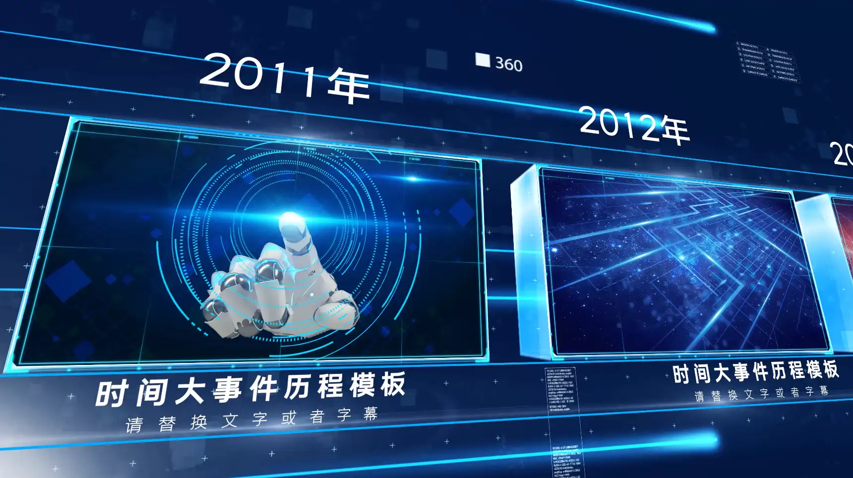 企业历程时间线图文展示