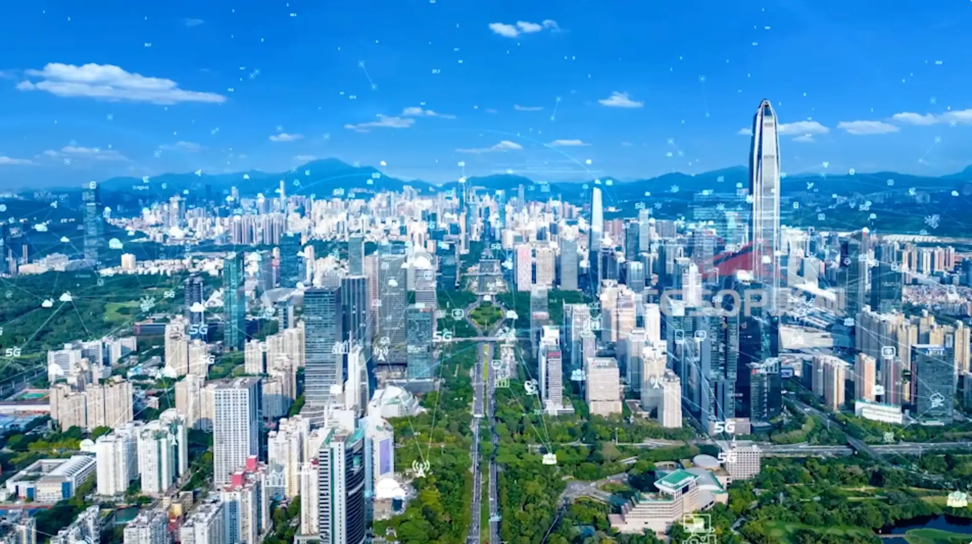 中国城市高端科技特效视频合集