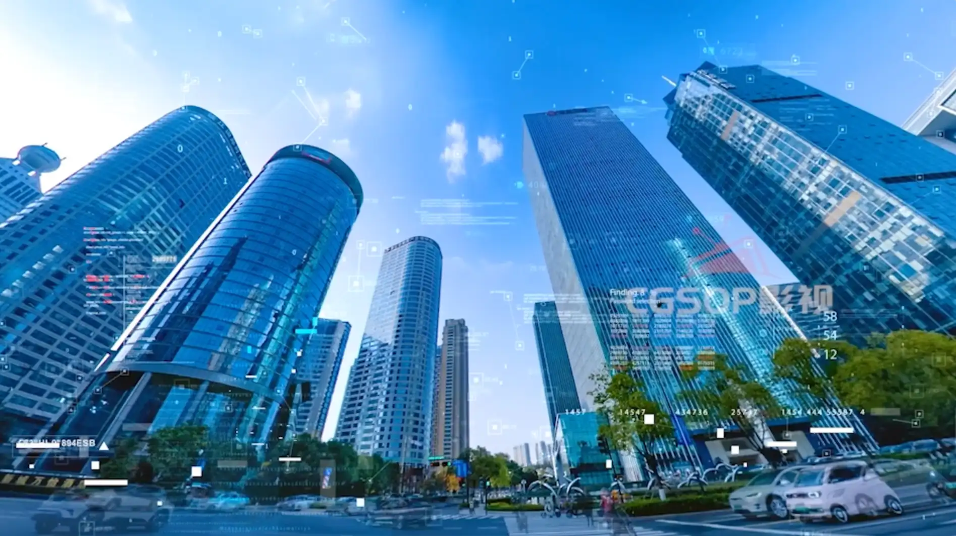 中国城市高端科技特效视频合集