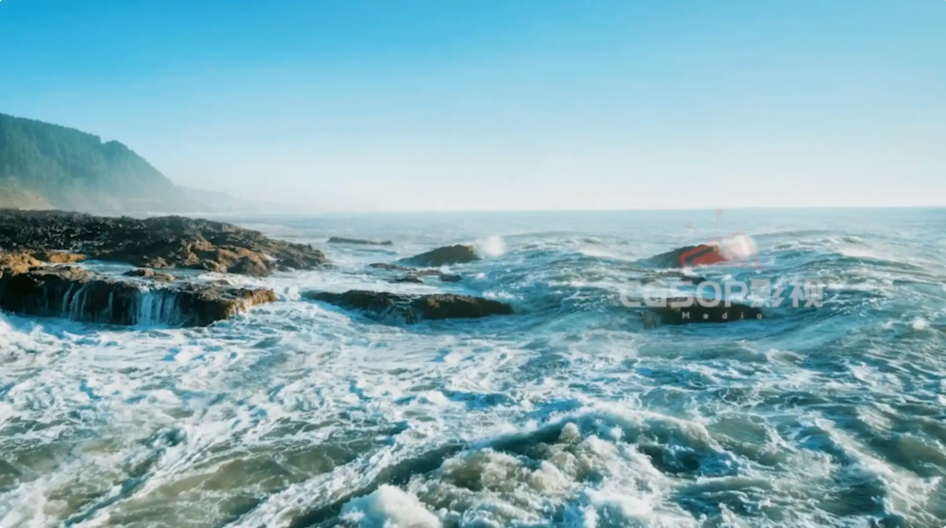 海浪升格大海浪花滔天巨浪大海海浪浪花合集