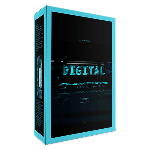 1004个未来数字科技电流智能机器工业电子音效 Epic Stock Media – Digital Elements